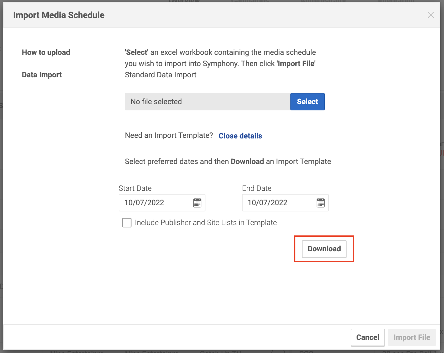 how-to-use-the-import-export-template-symphony-support